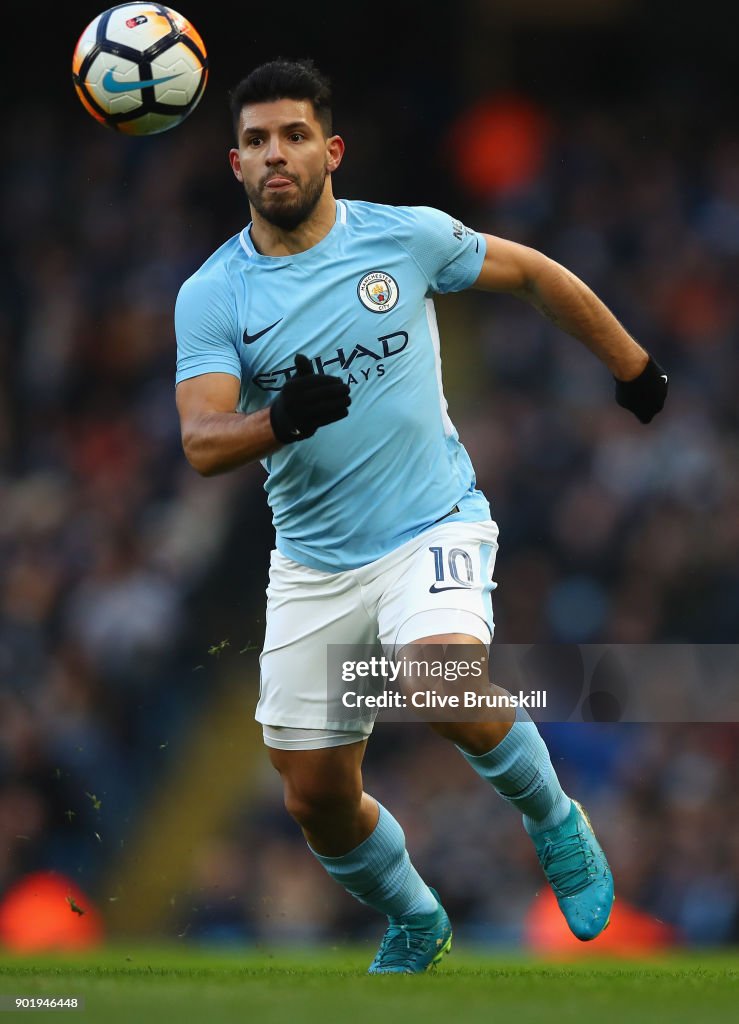 Manchester City v Burnley - The Emirates FA Cup Third Round