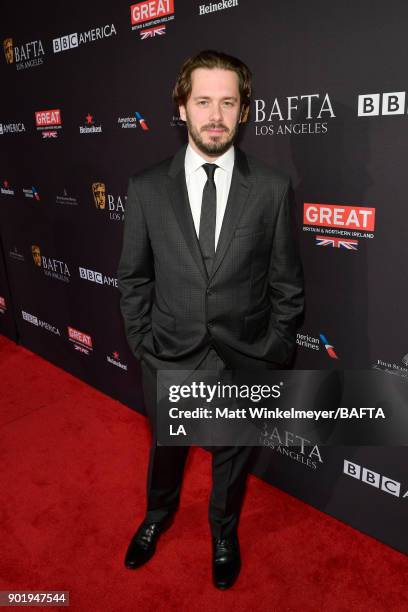 Edgar Wright attends The BAFTA Los Angeles Tea Party at Four Seasons Hotel Los Angeles at Beverly Hills on January 6, 2018 in Los Angeles, California.