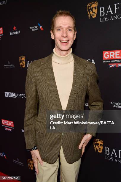 Doug Jones attends The BAFTA Los Angeles Tea Party at Four Seasons Hotel Los Angeles at Beverly Hills on January 6, 2018 in Los Angeles, California.