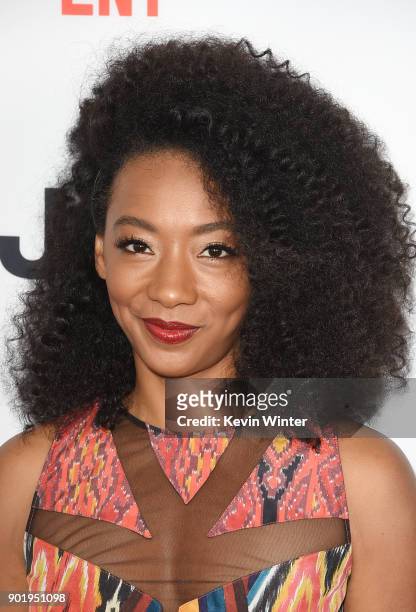 Betty Gabriel attends the Film Independent Spirit Awards Nominee Brunch at BOA Steakhouse on January 6, 2018 in West Hollywood, California.
