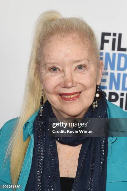 Sally Kirkland attends the Film Independent Spirit Awards Nominee Brunch at BOA Steakhouse on January 6, 2018 in West Hollywood, California.