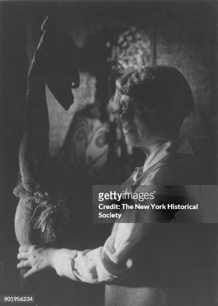 Margaret Mead, American Museum of Natural History, New York, New York, 1929.