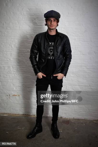Jack Brett Anderson attends the River Island x Blood Brother Party during London Fashion Week Men's January 2018 at Hoxton Basement on January 6,...