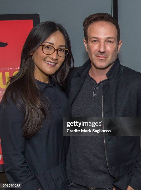 Director Bryan Fogel attends the "Icarus" New York Screening at 1 Hotel Brooklyn Bridge on January 6, 2018 in the Brooklyn borough of New York City,...