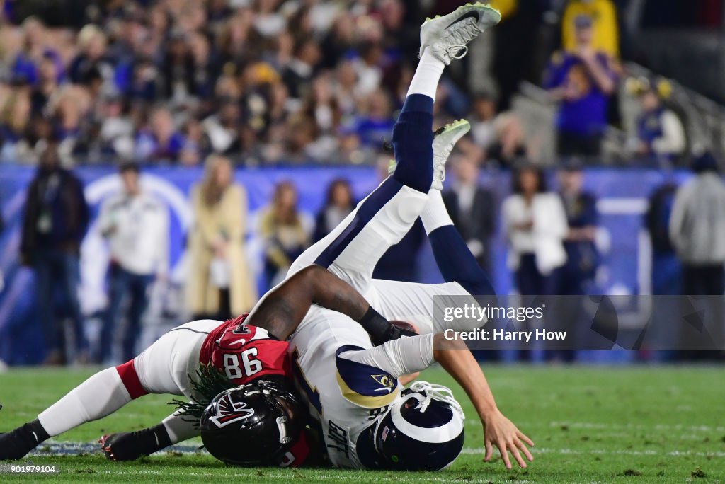 Wild Card Round - Atlanta Falcons v Los Angeles Rams