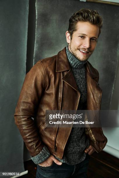 Matt Czuchry from FOX's 'The Resident' poses for a portrait during the 2018 Winter TCA Tour at Langham Hotel on January 4, 2018 in Pasadena,...