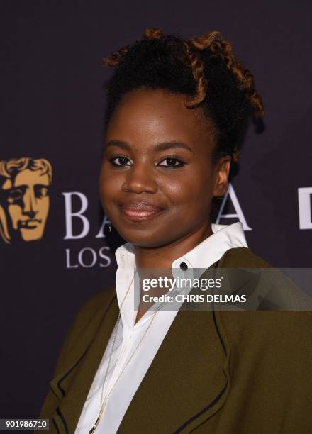 Screenwriter Dee Rees arrives for the BAFTA Los Angeles Awards Season Tea Party at the Four Season Hotel in Beverly Hills, California, on January 6,...