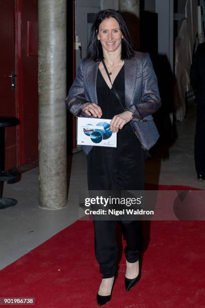 Marit Bjorgen attends the Sport Gala Awards at the Olympic Amphitheater on January 6, 2018 in Hamar, Norway.