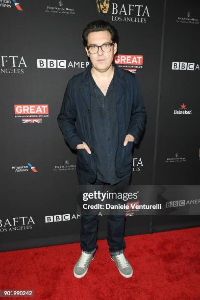 Joe Wright attends The BAFTA Los Angeles Tea Party at Four Seasons Hotel Los Angeles at Beverly Hills on January 6, 2018 in Los Angeles, California.