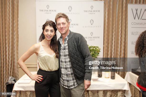 Kevin Rahm attends the HBO LUXURY LOUNGE presented by ANCESTRY on January 6, 2018 in Beverly Hills, California.