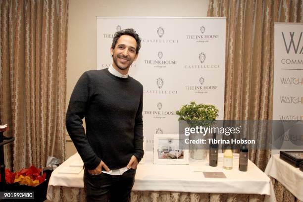 Amir Arison attends the HBO LUXURY LOUNGE presented by ANCESTRY on January 6, 2018 in Beverly Hills, California.