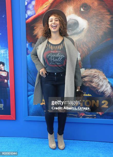 Gloria Govan arrives for the premiere of Warner Bros. Pictures' "Paddington 2" held at Regency Village Theatre on January 6, 2018 in Westwood,...
