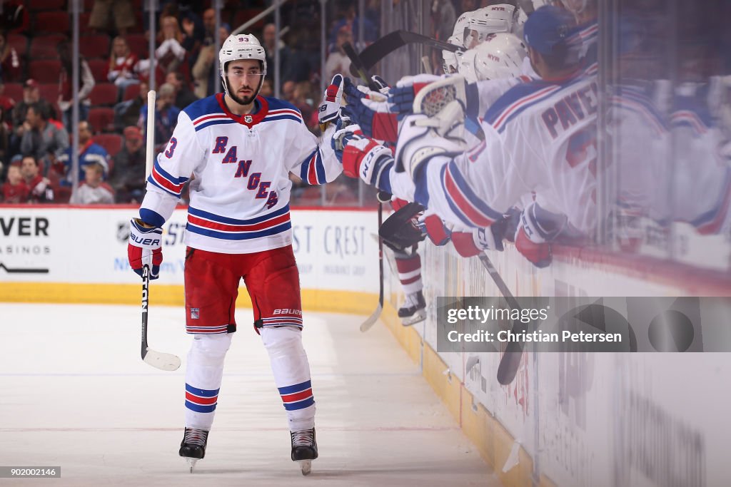 New York Rangers v Arizona Coyotes