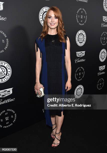 Alicia Witt attends The Art Of Elysium's 11th Annual Celebration on January 6, 2018 in Santa Monica, California.