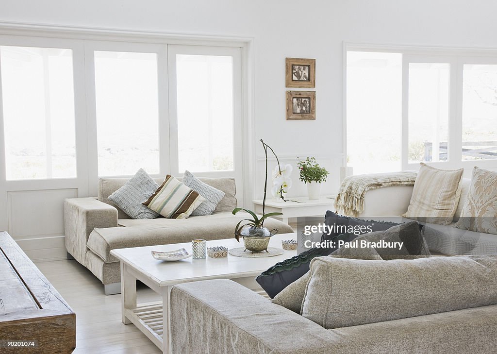 Living room of modern home