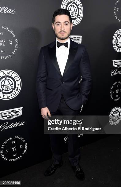 Jason Fuchs attends The Art Of Elysium's 11th Annual Celebration on January 6, 2018 in Santa Monica, California.