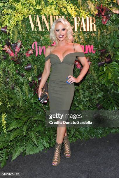 Gigi Gorgeous attends Vanity Fair x Instagram Celebrate the New Class of Entertainers at Mel's Diner on Golden Globes Weekend at Mel's Diner on...
