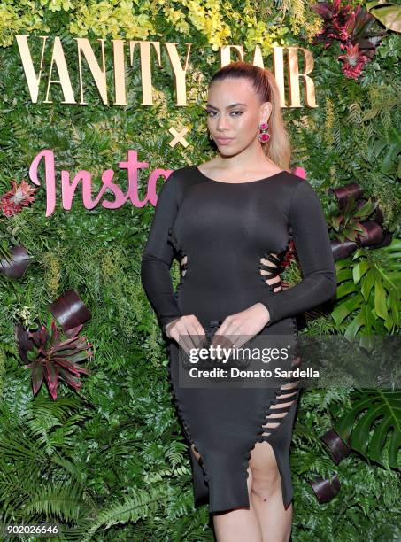 Dinah Jane attends Vanity Fair x Instagram Celebrate the New Class of Entertainers at Mel's Diner on Golden Globes Weekend at Mel's Diner on January...