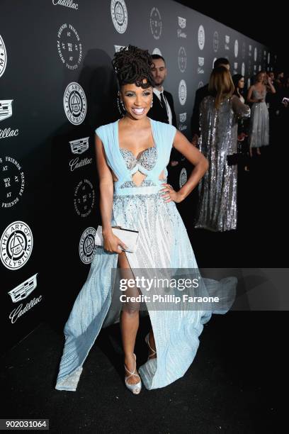 Shanola Hampton attends The Art Of Elysium's 11th Annual Celebration on January 6, 2018 in Santa Monica, California.