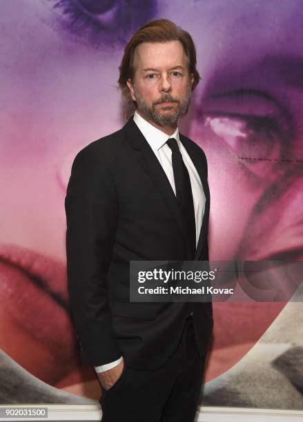 David Spade attends the 7th Annual Sean Penn & Friends HAITI RISING Gala benefiting J/P Haitian Relief Organization on January 6, 2018 in Hollywood,...