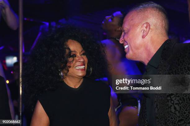 Diana Ross Abbey Owner David Cooley Appear At The Abbey To Greet Fans And Promote Her New Remix Of "Ain't No Mountain High Enough" at The Abbey on...