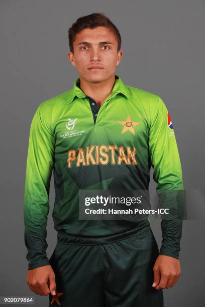 Pakistan Musa Rajpoot Pakistan Headshots Icc U19 Cricket World Cup Photos and Premium High ...