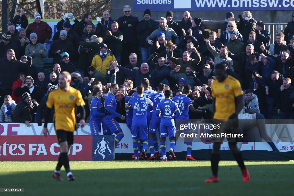 Newport County v Leeds United - Fly Emirates FA Cup Third Round