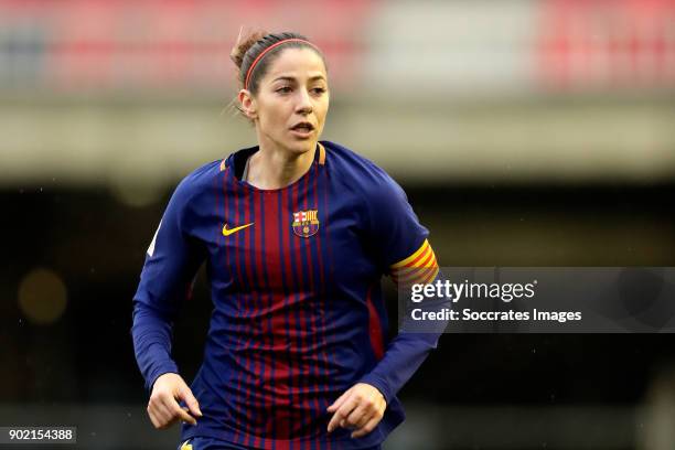 Elise Bussaglia of FC Barcelona Women during the Iberdrola Women's First Division match between FC Barcelona v Levante at the Ciutat Esportiva Joan...