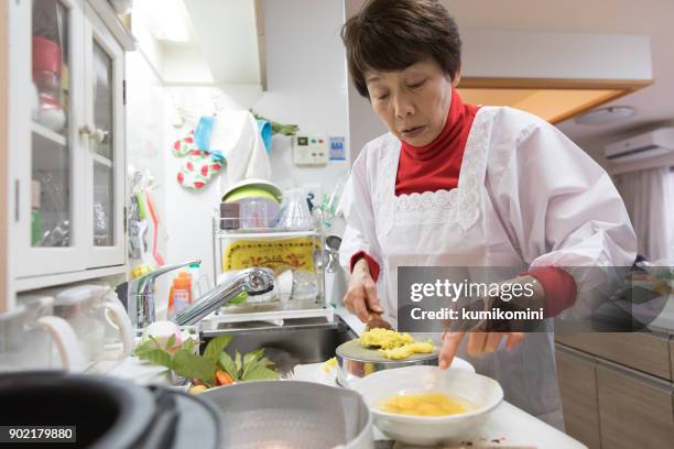 cooking kuri kinton - kuri kitchen stock pictures, royalty-free photos & images