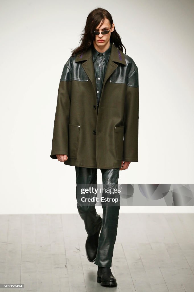 John Lawrence Sullivan - Runway - LFWM January 2018