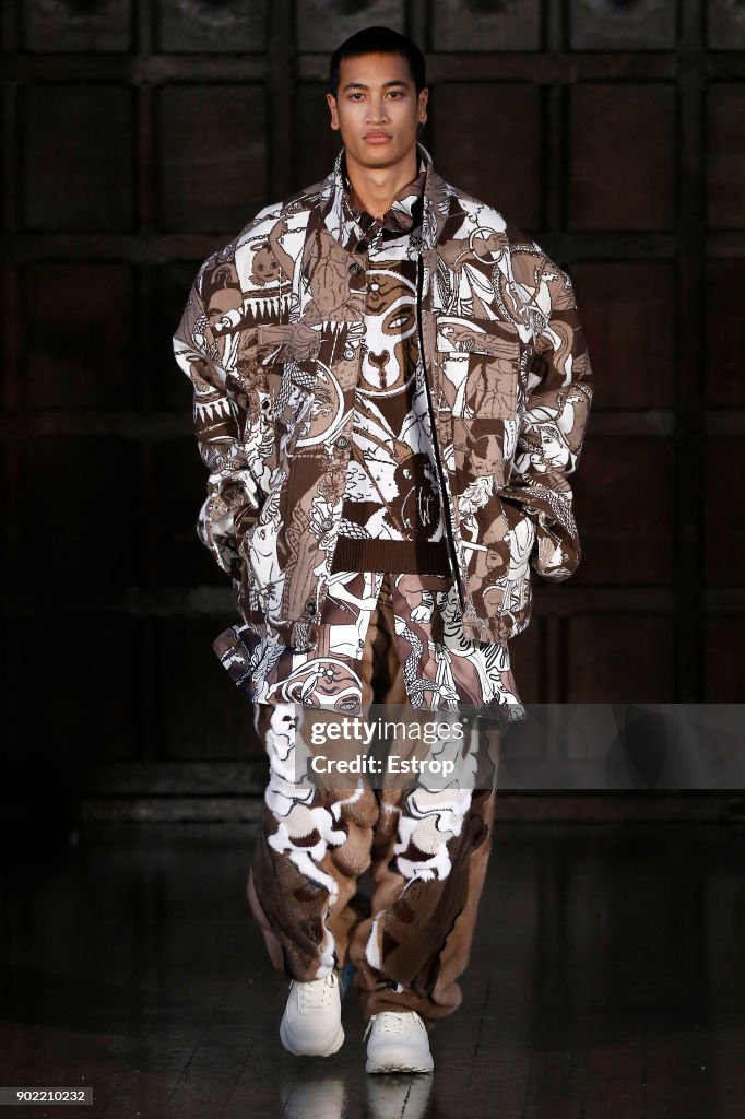 Edward Crutchley - Runway - LFWM January 2018