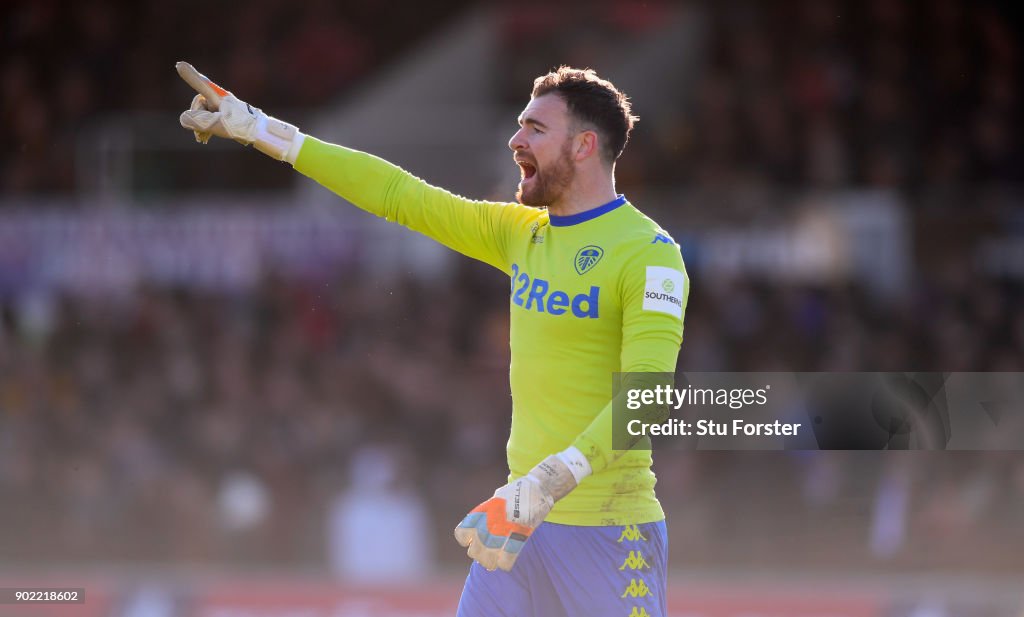 Newport County v Leeds United - The Emirates FA Cup Third Round