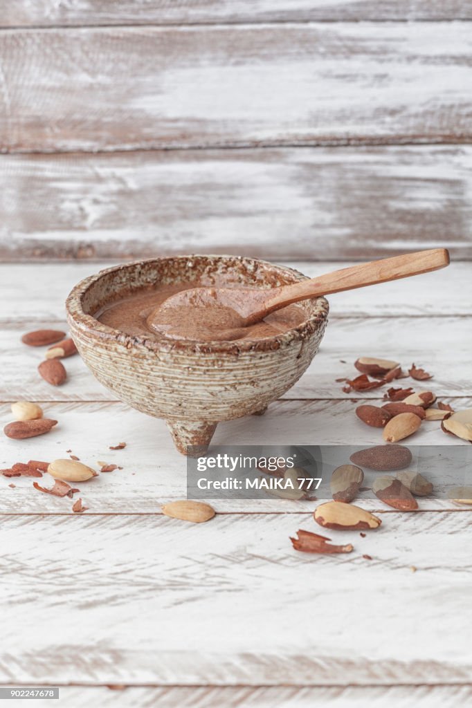 Homemade almond butter