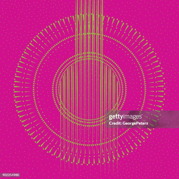 colorful mandala with glitch effect streaks suggesting technology - round window stock illustrations