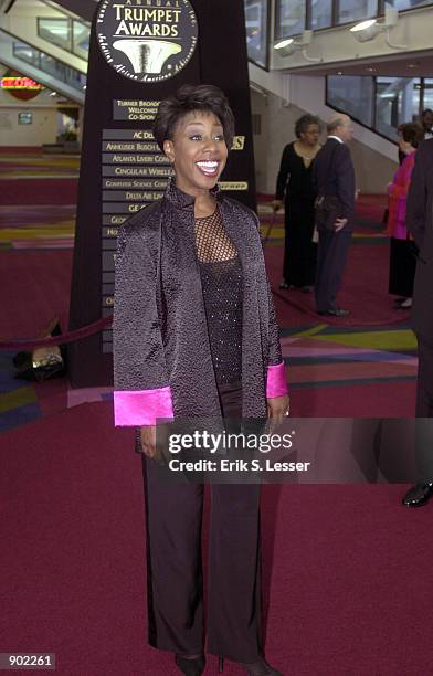 Singer Oleta Adams arrives to attend the 10th Annual Trumpet Awards sponsored by Turner Broadcasting January 7 in Atlanta, GA. The Trumpet Awards...