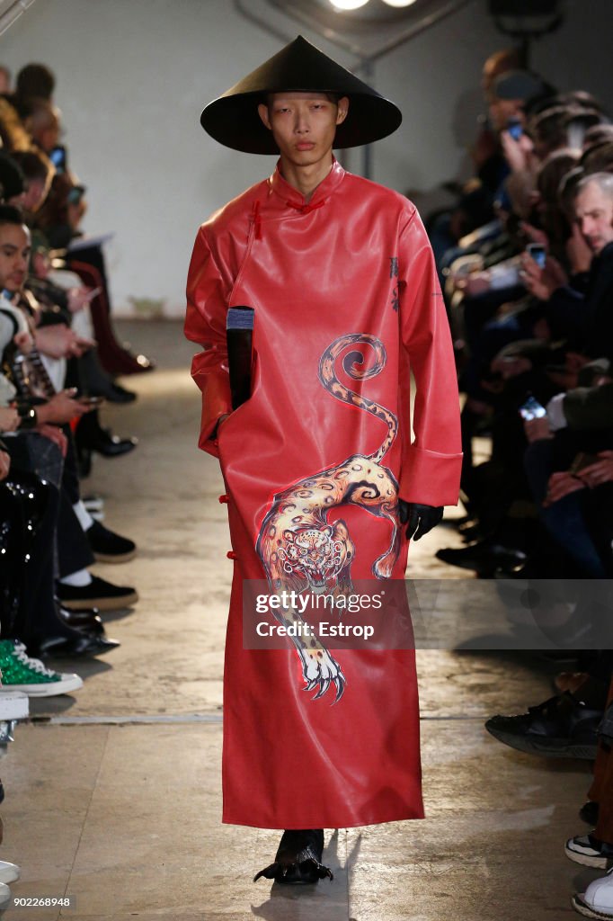 Xander Zhou - Runway - LFWM January 2018