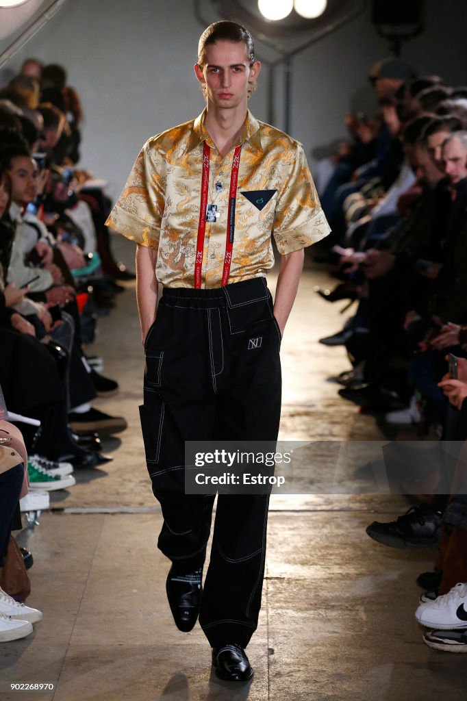 Xander Zhou - Runway - LFWM January 2018