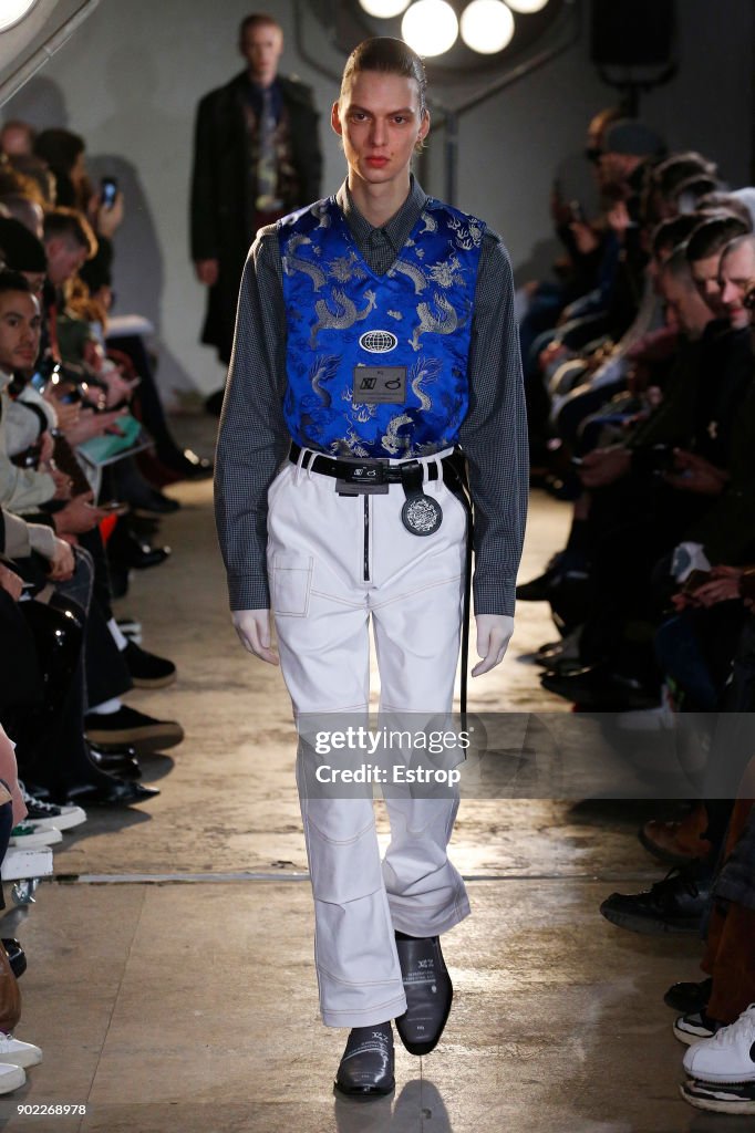 Xander Zhou - Runway - LFWM January 2018