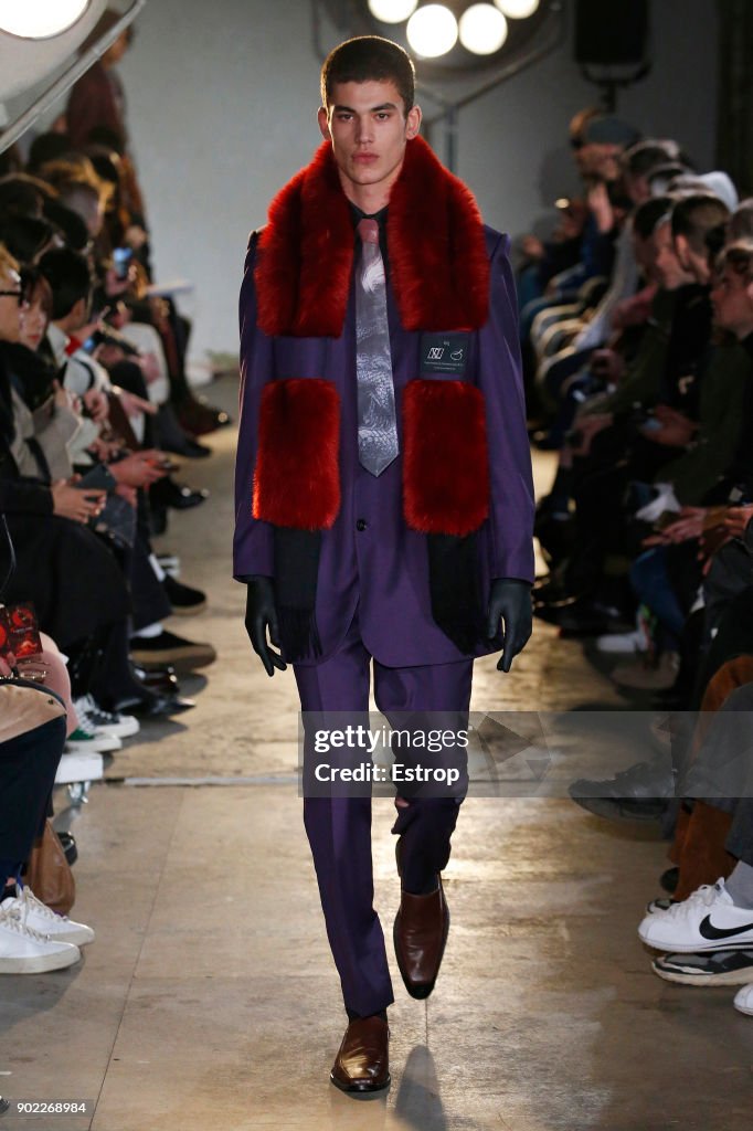 Xander Zhou - Runway - LFWM January 2018