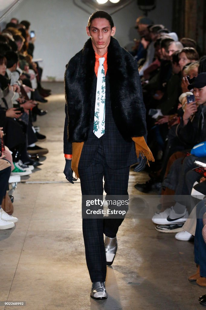 Xander Zhou - Runway - LFWM January 2018