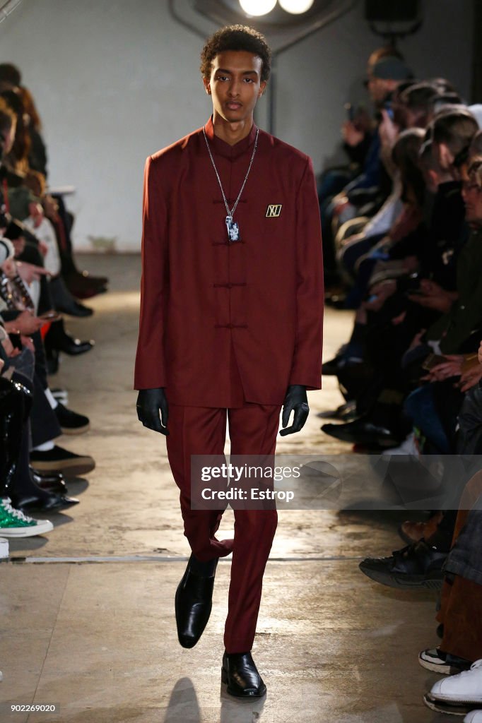 Xander Zhou - Runway - LFWM January 2018