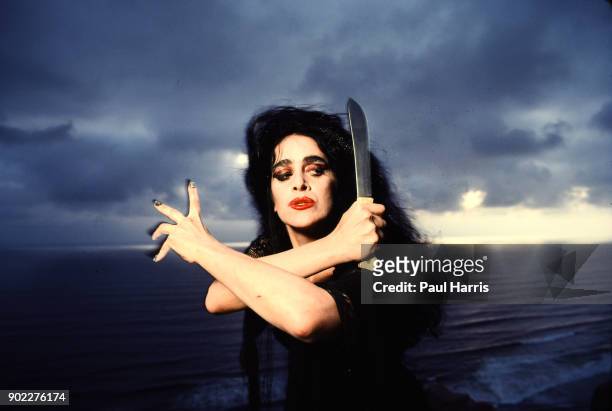 Diamanda Galás is an American avant-garde soprano, composer, pianist, organist, performance artist, and painter. Galás has been described as "capable...