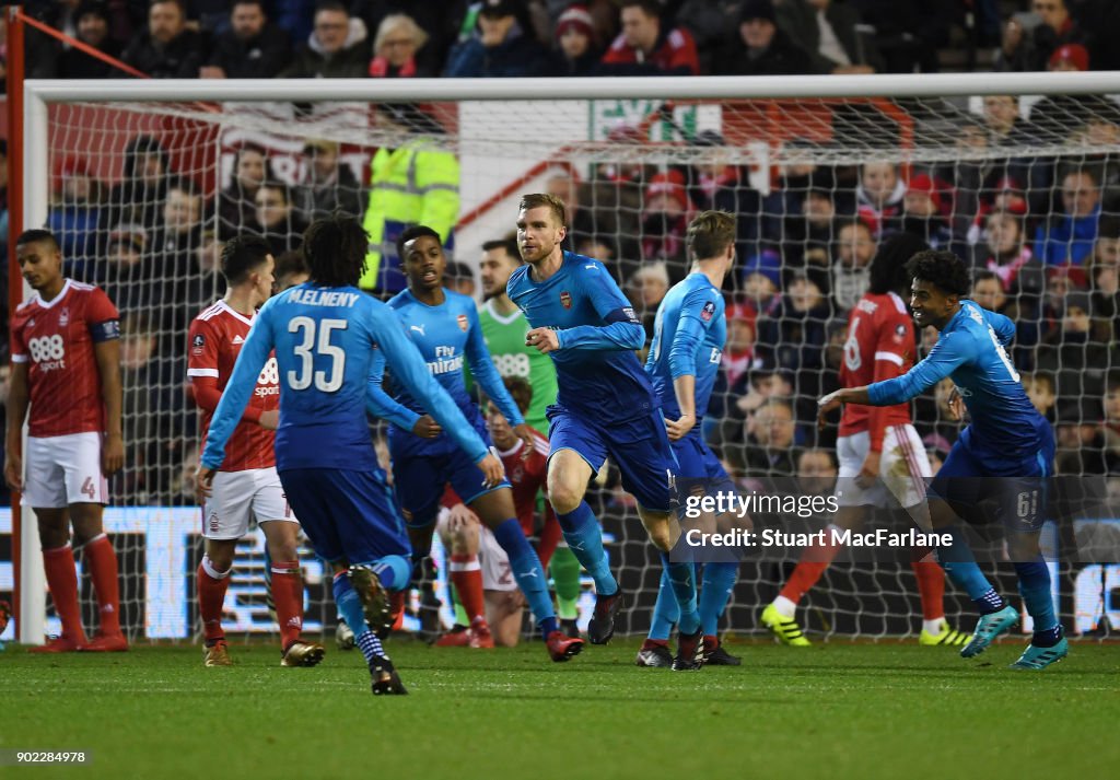 Nottingham Forest v Arsenal - The Emirates FA Cup Third Round