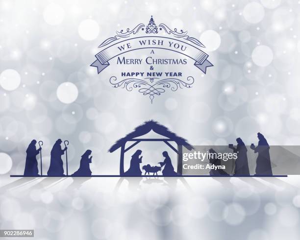 Nativity Background Pattern 515 Nativity Background High Res Illustrations - Getty Images