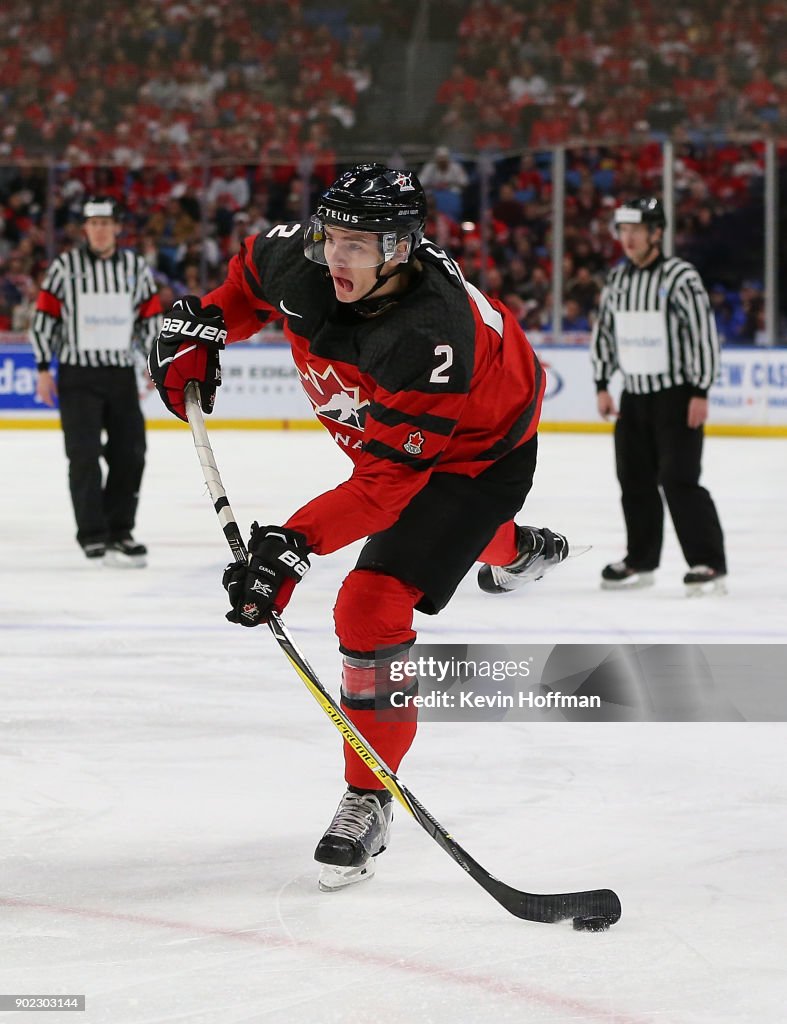 Canada v Sweden: Gold Medal Game - 2018 IIHF World Junior Championship