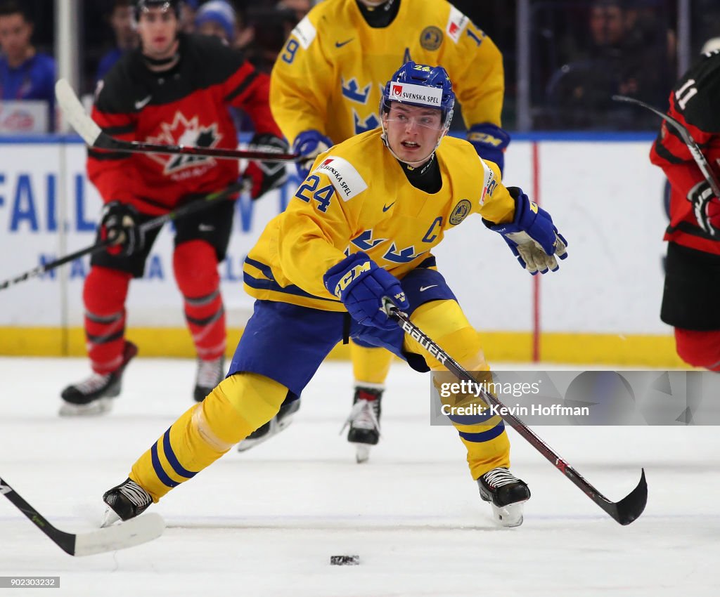 Canada v Sweden: Gold Medal Game - 2018 IIHF World Junior Championship