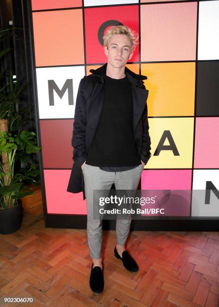 Ben Nordberg attends the TOPMAN LFWM Party during London Fashion Week Men's January 2018 at Mortimer House on January 7, 2018 in London, England.