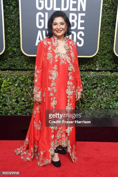 President Meher Tatna attends The 75th Annual Golden Globe Awards at The Beverly Hilton Hotel on January 7, 2018 in Beverly Hills, California.