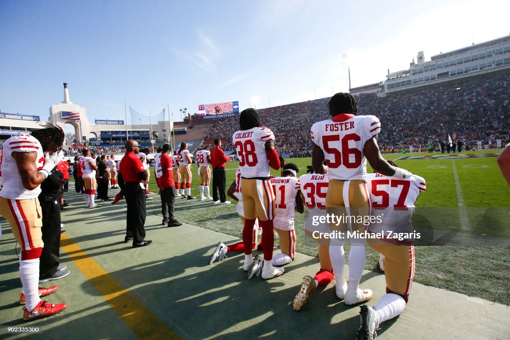 San Francisco 49ers v Los Angeles Rams