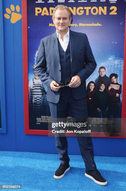 Actor Hugh Bonneville attends the Los Angeles Premiere "Paddington 2" at Regency Village Theatre on January 6, 2018 in Westwood, California.